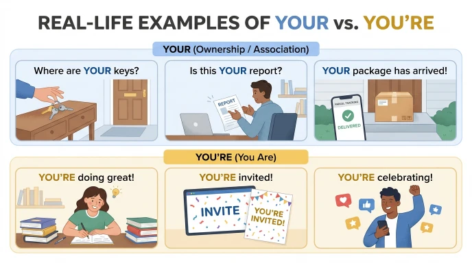 Real-Life Examples of Your and You're